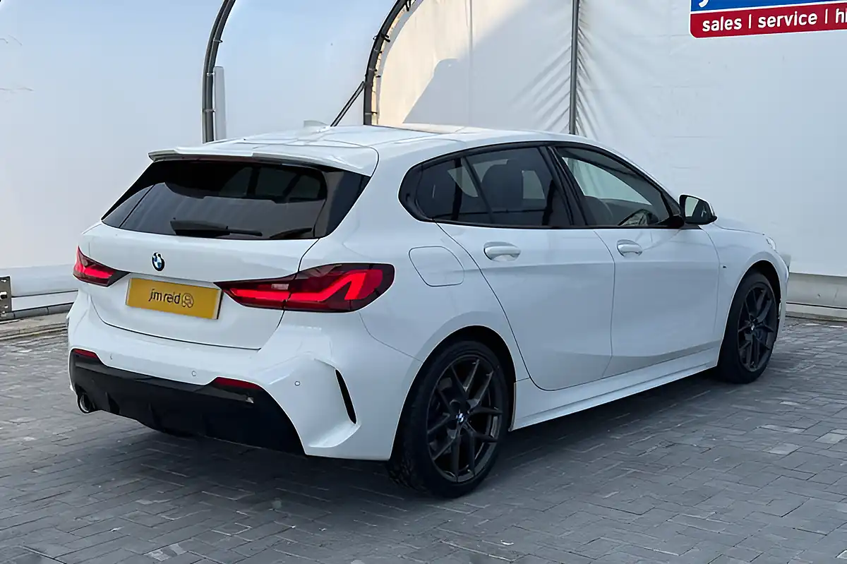 Used 2021 BMW 1 Series M Sport White - Interior and Exterior details 15