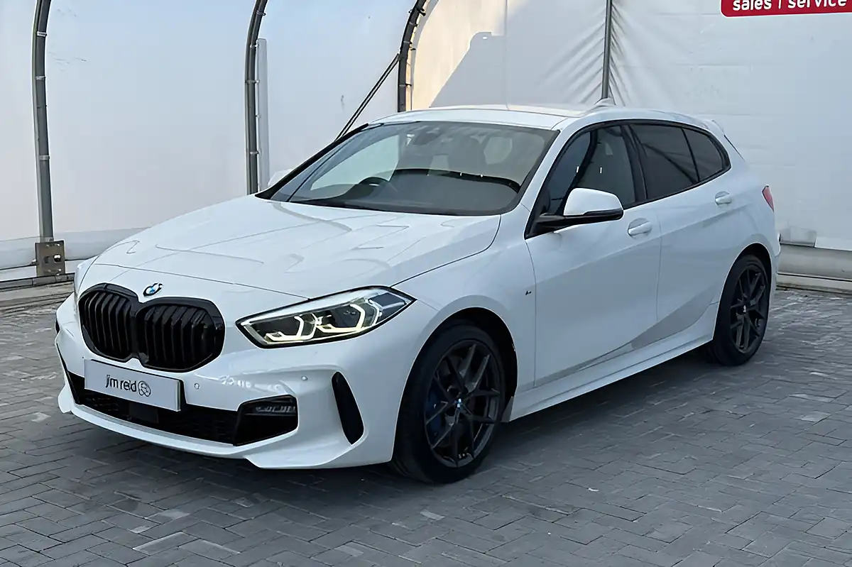 Used 2021 BMW 1 Series M Sport White - Interior and Exterior details 3