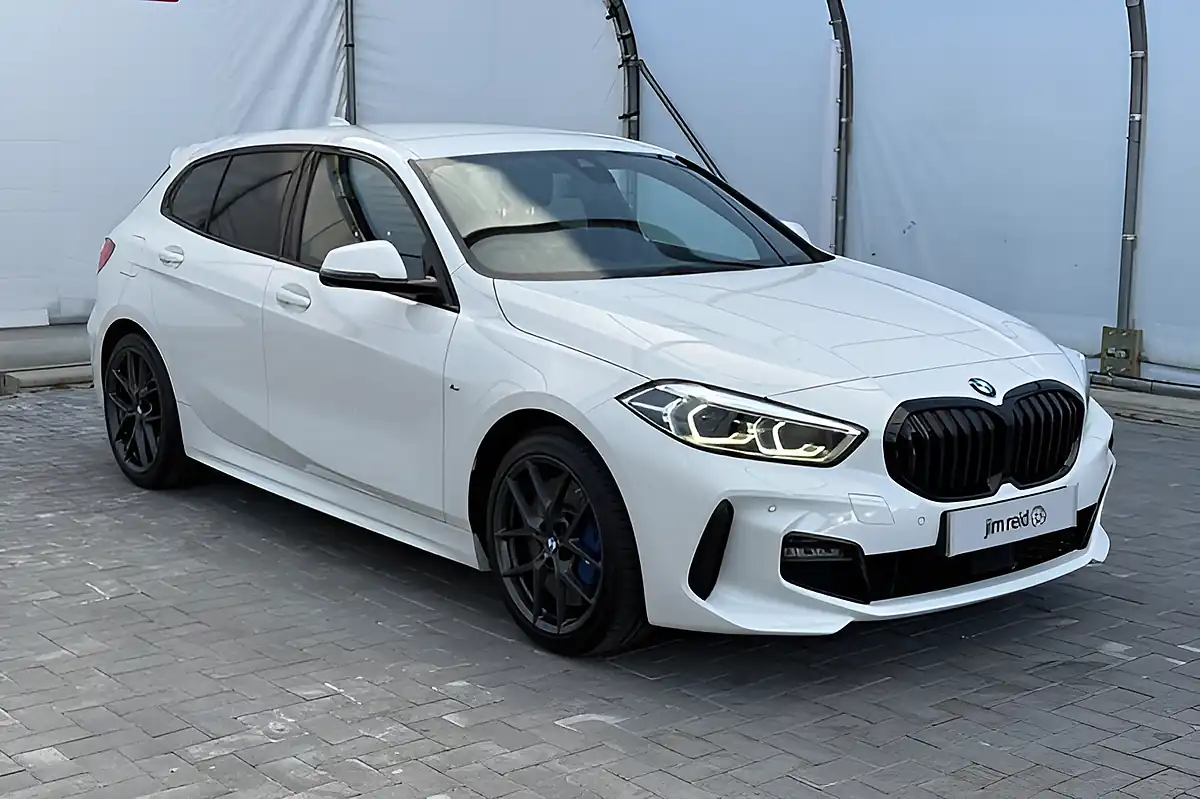 Used 2021 BMW 1 Series M Sport White - Interior and Exterior details 6