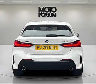 Used 2021 BMW 1 Series M Sport White - Interior and Exterior details 10