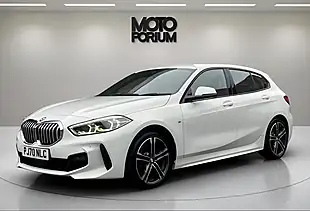 Used 2021 BMW 1 Series M Sport White - Interior and Exterior details 2