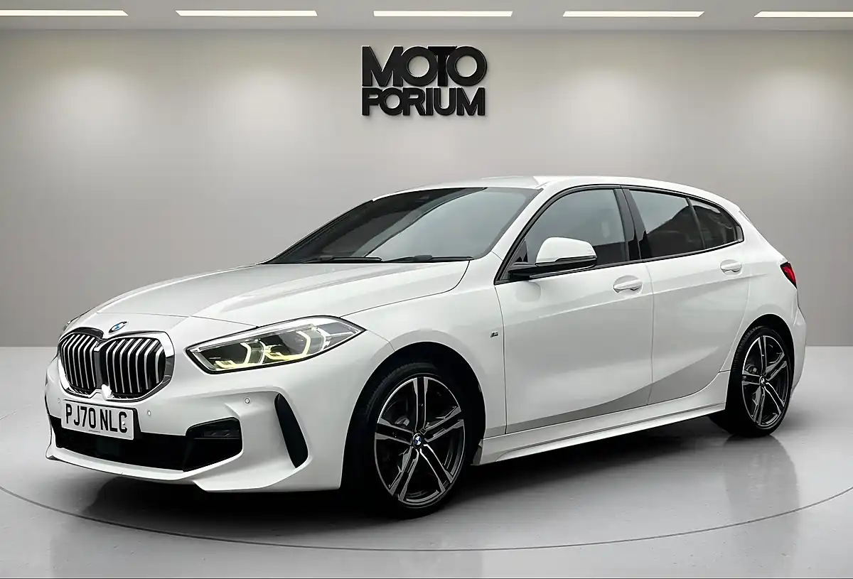 Used 2021 BMW 1 Series M Sport White - Interior and Exterior details 2