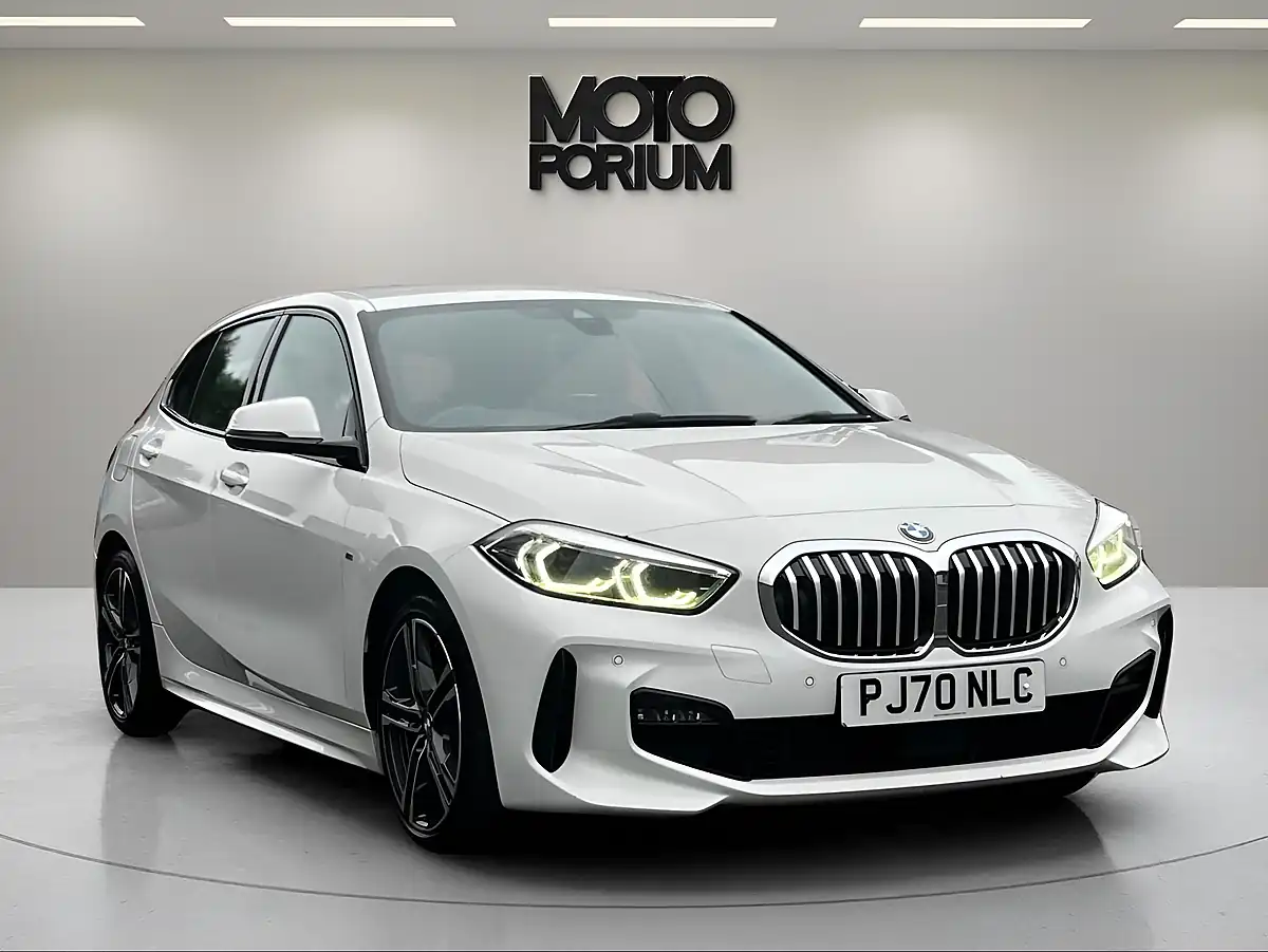 Used 2021 BMW 1 Series M Sport White - Interior and Exterior details 3