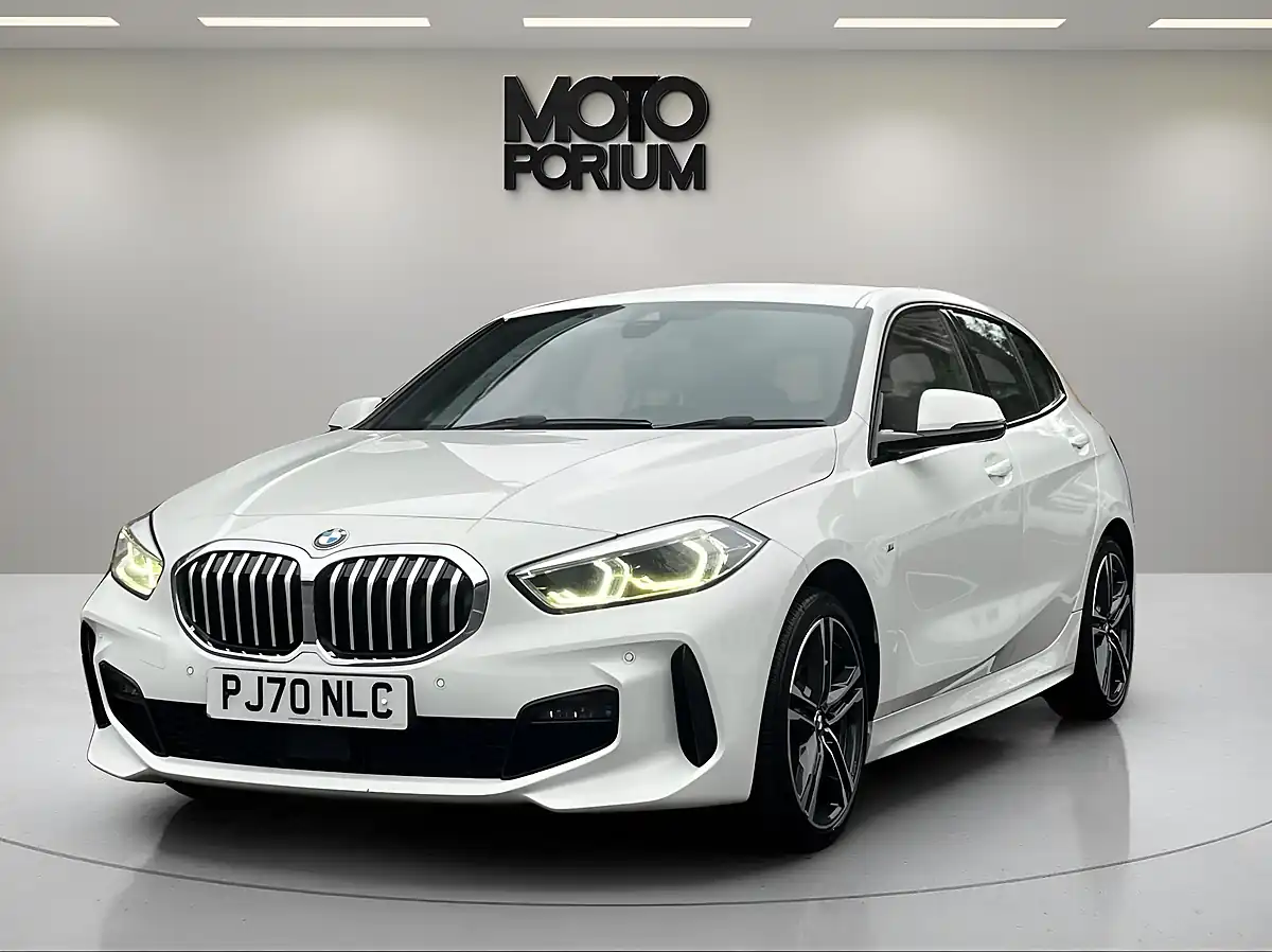 Used 2021 BMW 1 Series M Sport White - Interior and Exterior details 5