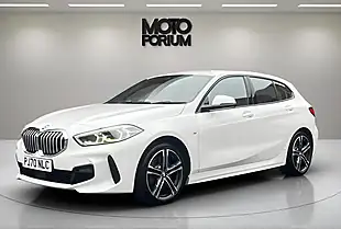 Used 2021 BMW 1 Series M Sport White - Interior and Exterior details 8