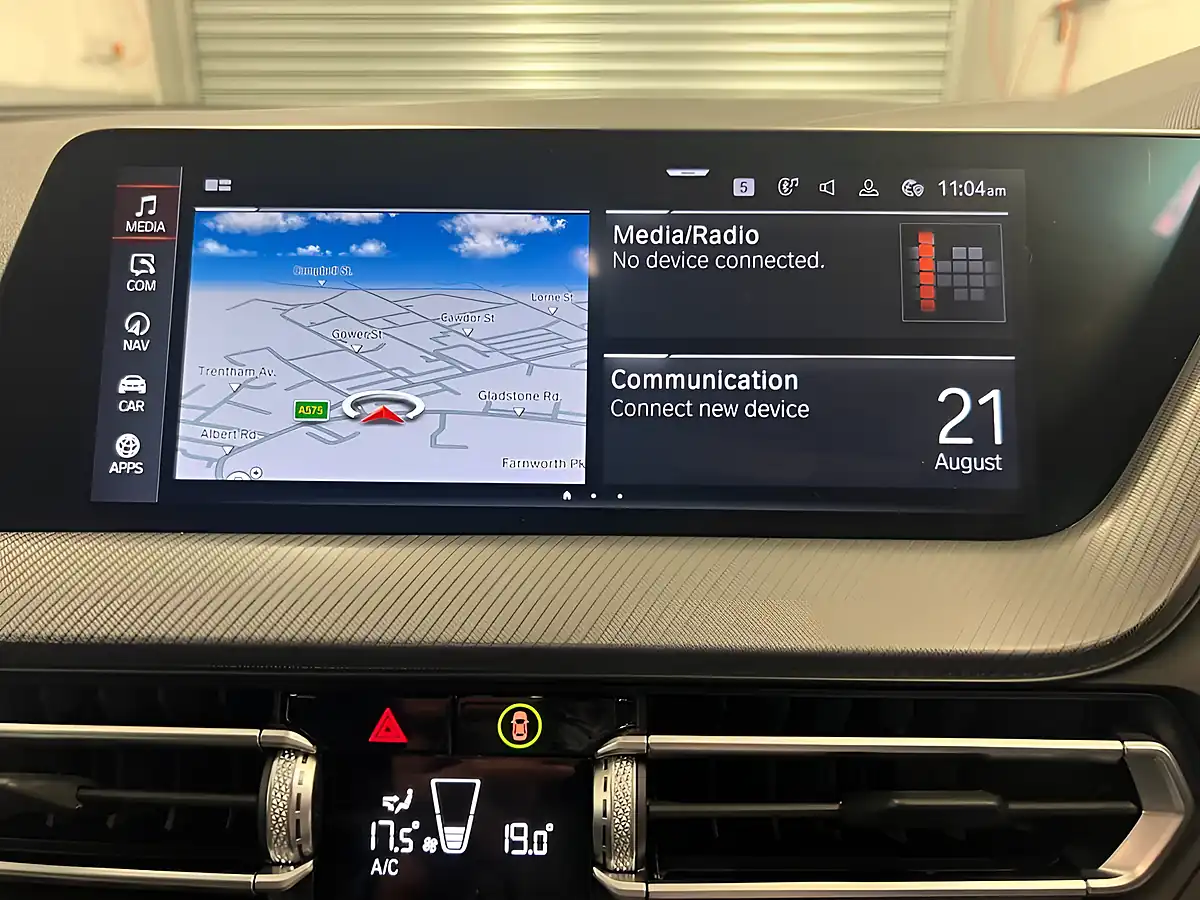 Used 2021 BMW 1 Series M Sport White - Interior and Exterior details 2