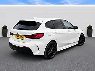 Used 2021 BMW 1 Series M Sport White - Interior and Exterior details 5