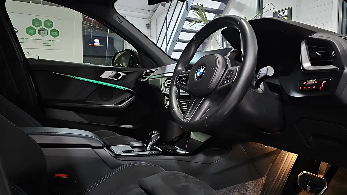 Used 2021 BMW 1 Series M135i Black - Interior and Exterior details 14