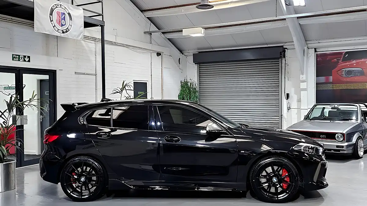 Used 2021 BMW 1 Series M135i Black - Interior and Exterior details 5