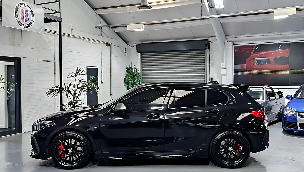 Used 2021 BMW 1 Series M135i Black - Interior and Exterior details 6