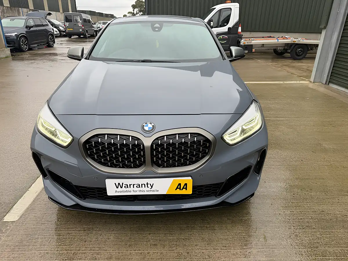 Used 2021 BMW 1 Series M135i Grey Metallic - Interior and Exterior details 8