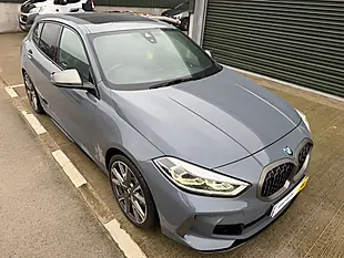 Used 2021 BMW 1 Series M135i Grey Metallic - Interior and Exterior details 9