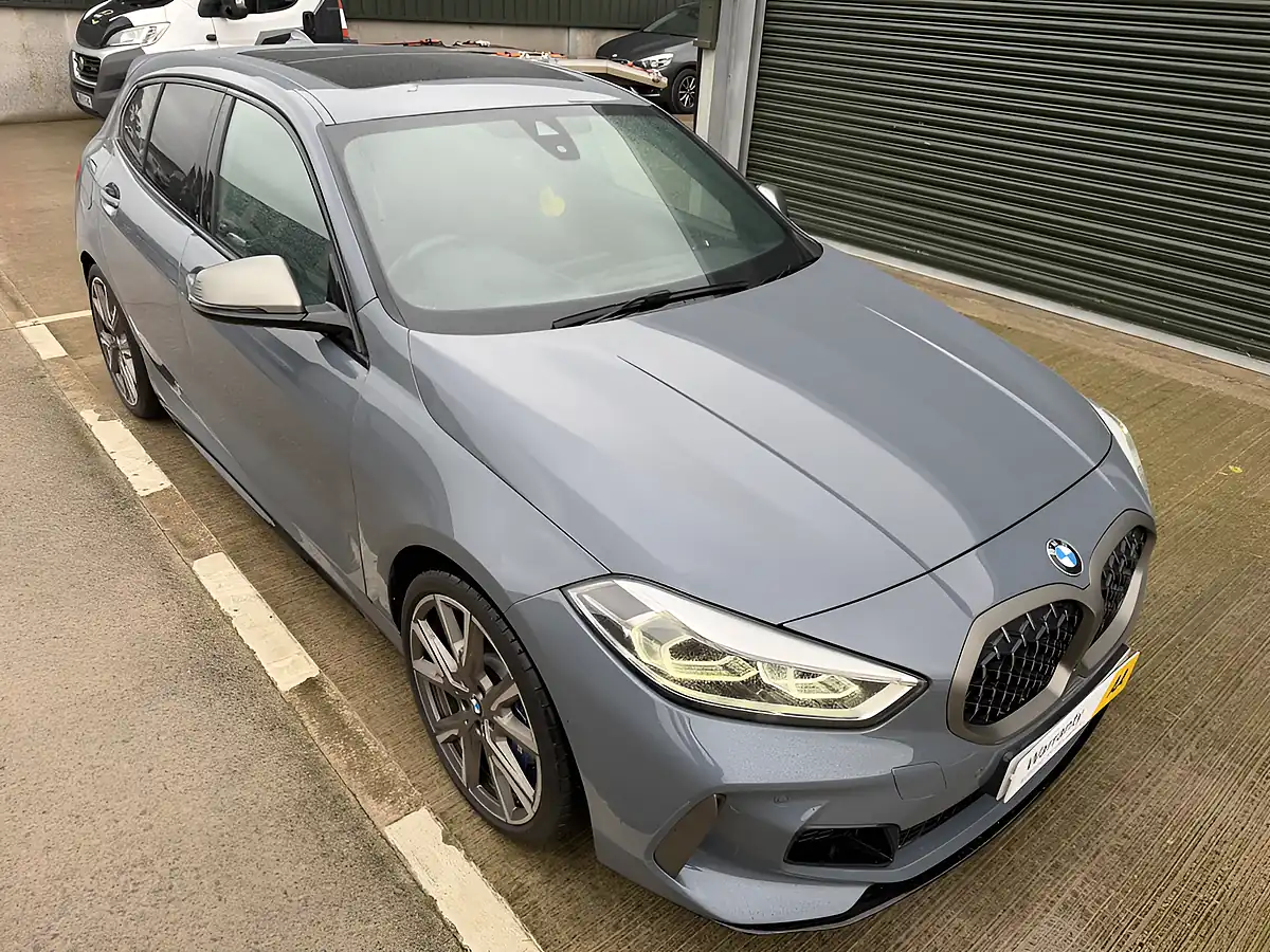 Used 2021 BMW 1 Series M135i Grey Metallic - Interior and Exterior details 9