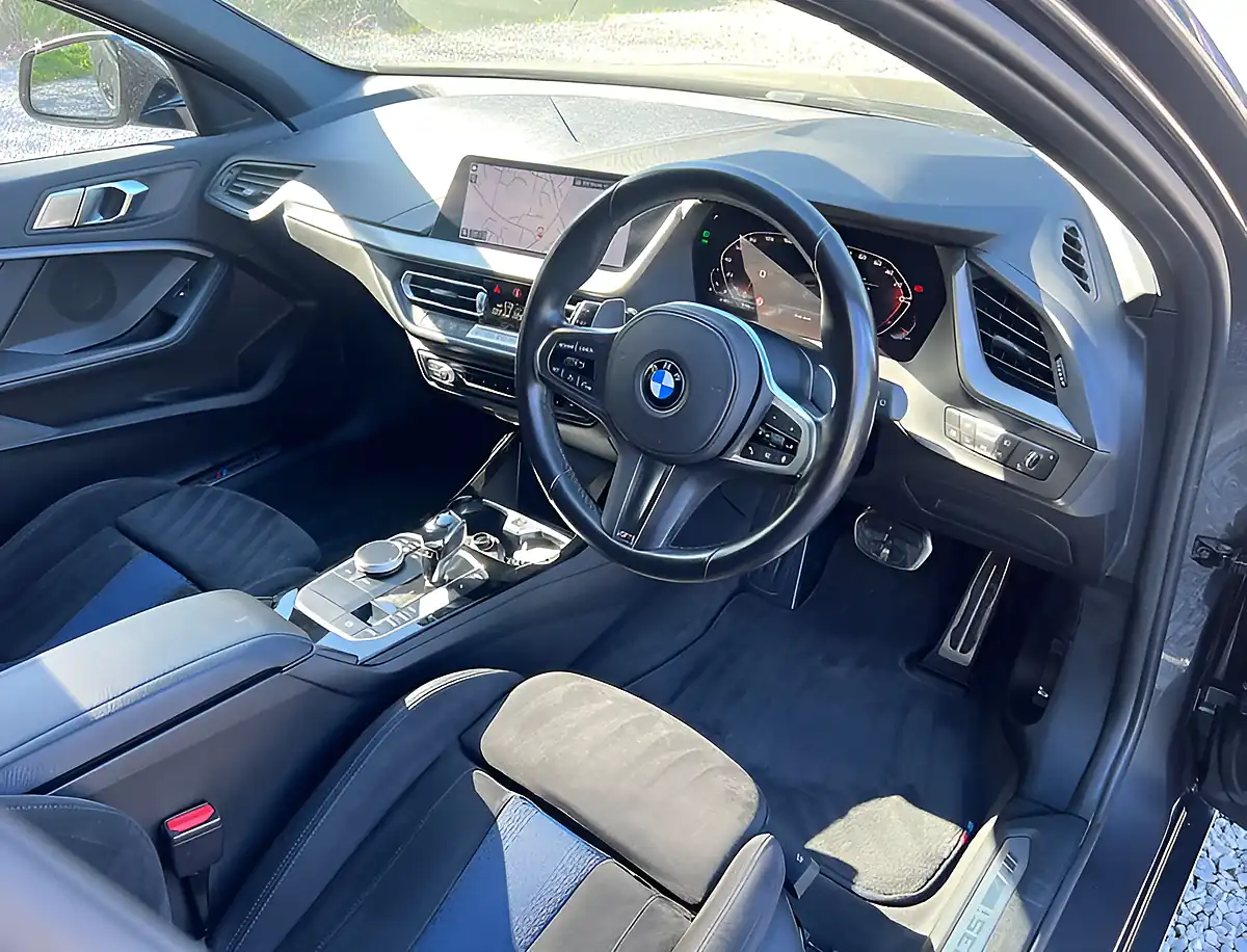 Used 2021 BMW 1 Series M135i Mineral Grey - Interior and Exterior details 12