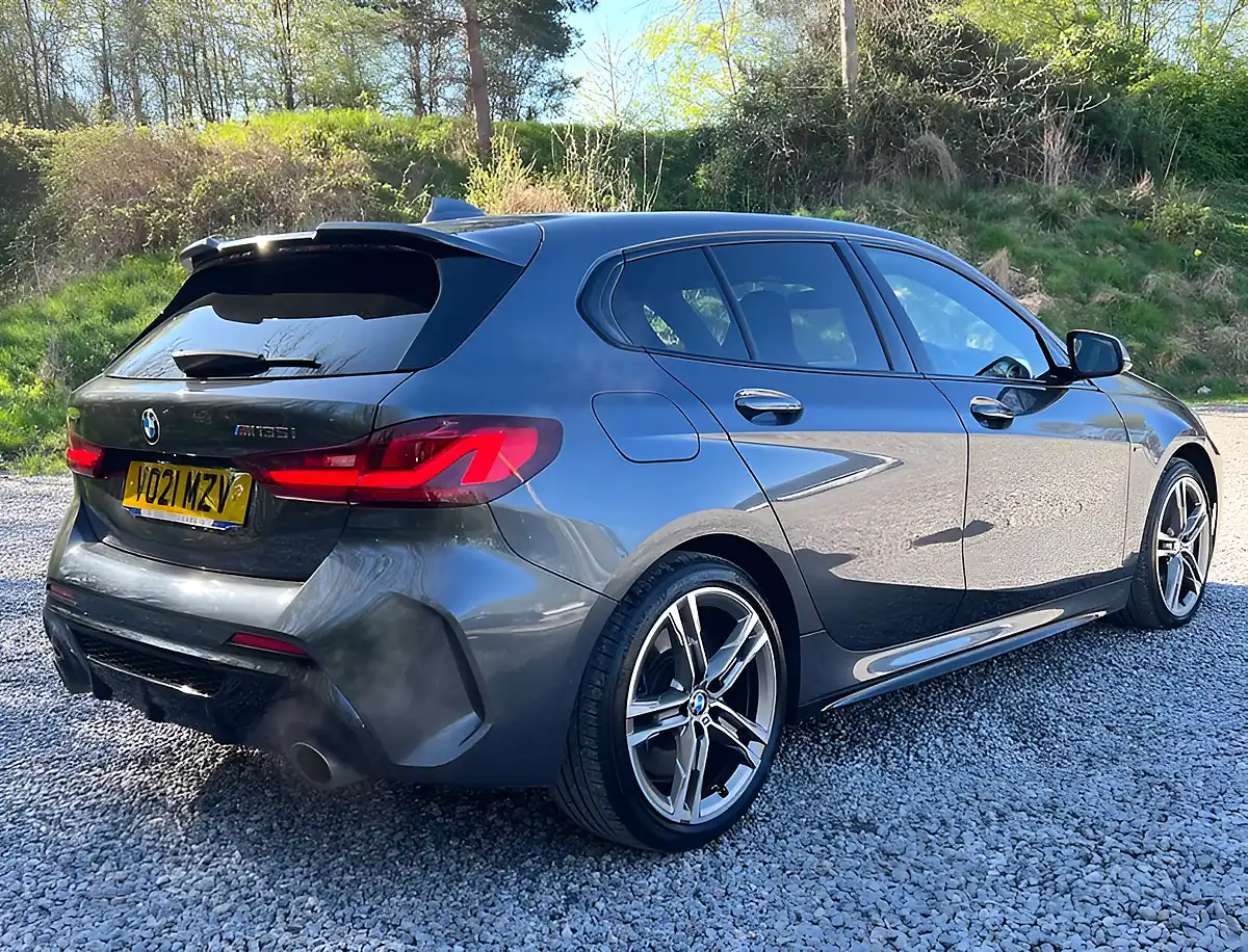 Used 2021 BMW 1 Series M135i Mineral Grey - Interior and Exterior details 3