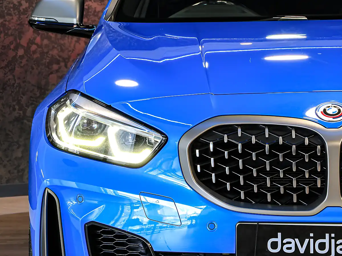 Used 2021 BMW 1 Series M135i Misano Blue - Interior and Exterior details 11