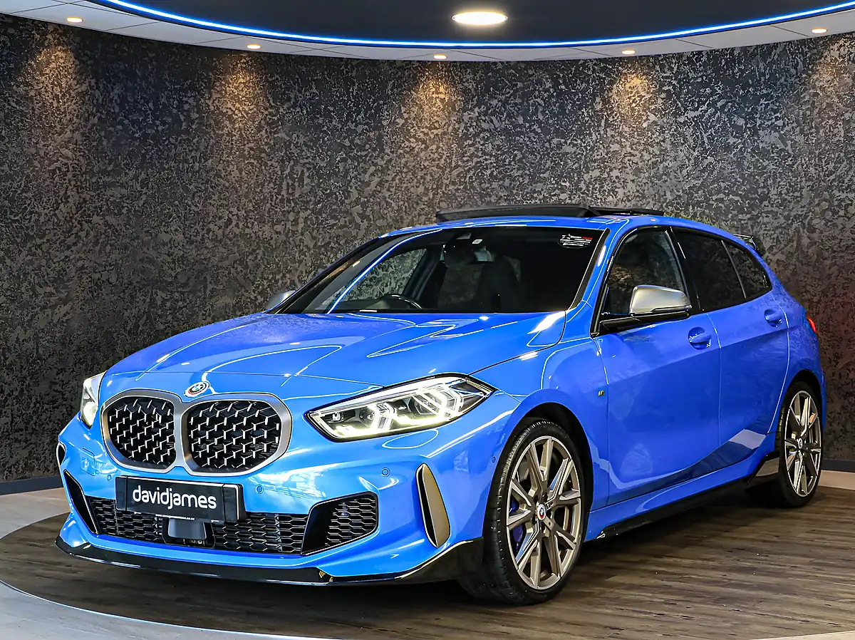 Used 2021 BMW 1 Series M135i Misano Blue - Interior and Exterior details 6