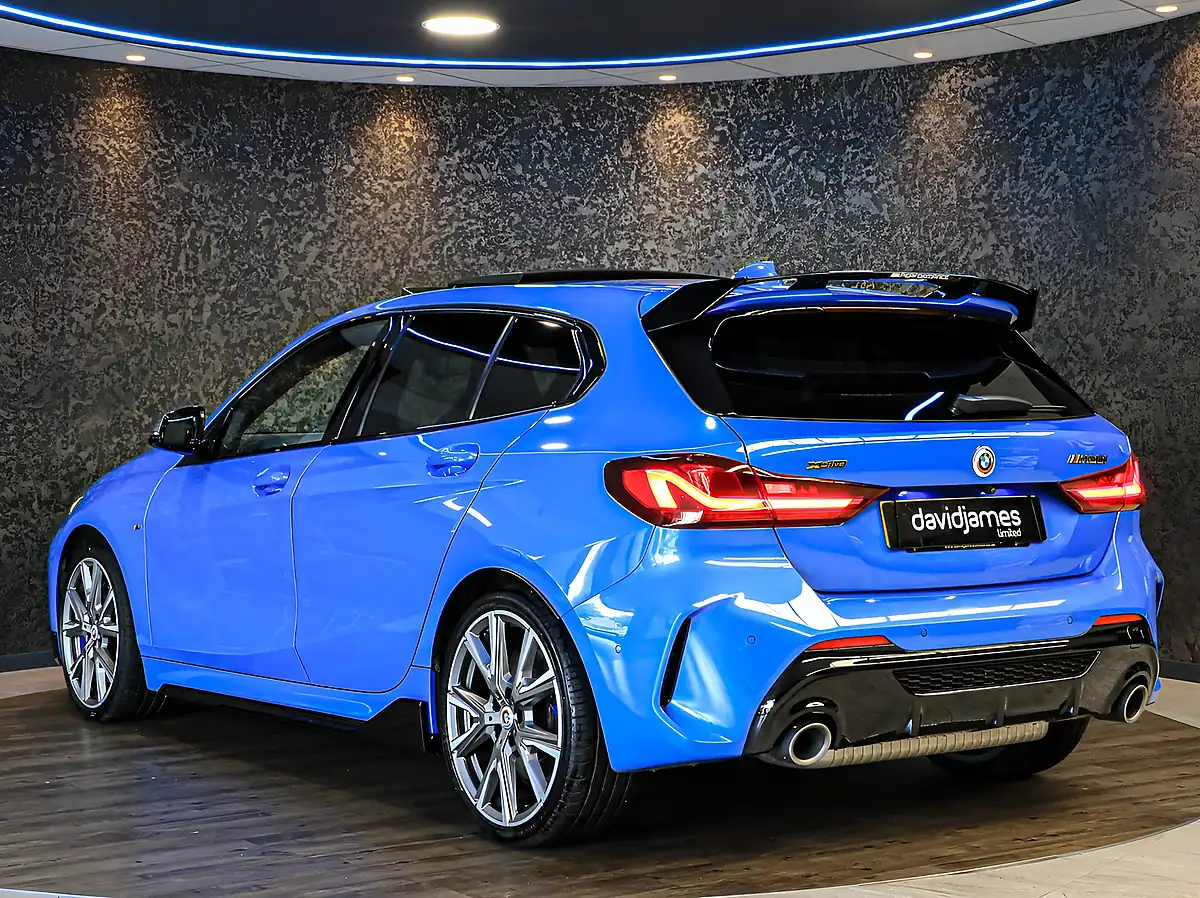 Used 2021 BMW 1 Series M135i Misano Blue - Interior and Exterior details 8