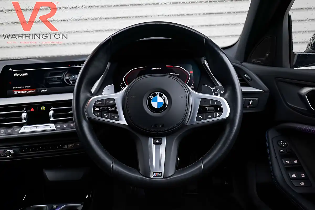 Used 2021 BMW 1 Series M135i Pro Alpine White - Interior and Exterior details 10