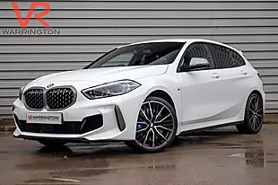Used 2021 BMW 1 Series M135i Pro Alpine White - Interior and Exterior details 9