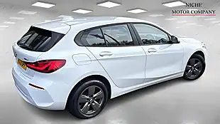 Used 2021 BMW 1 Series Se (lcp) White - Interior and Exterior details 6