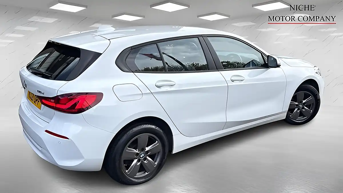 Used 2021 BMW 1 Series Se (lcp) White - Interior and Exterior details 6