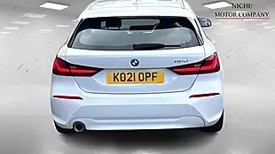 Used 2021 BMW 1 Series Se (lcp) White - Interior and Exterior details 7