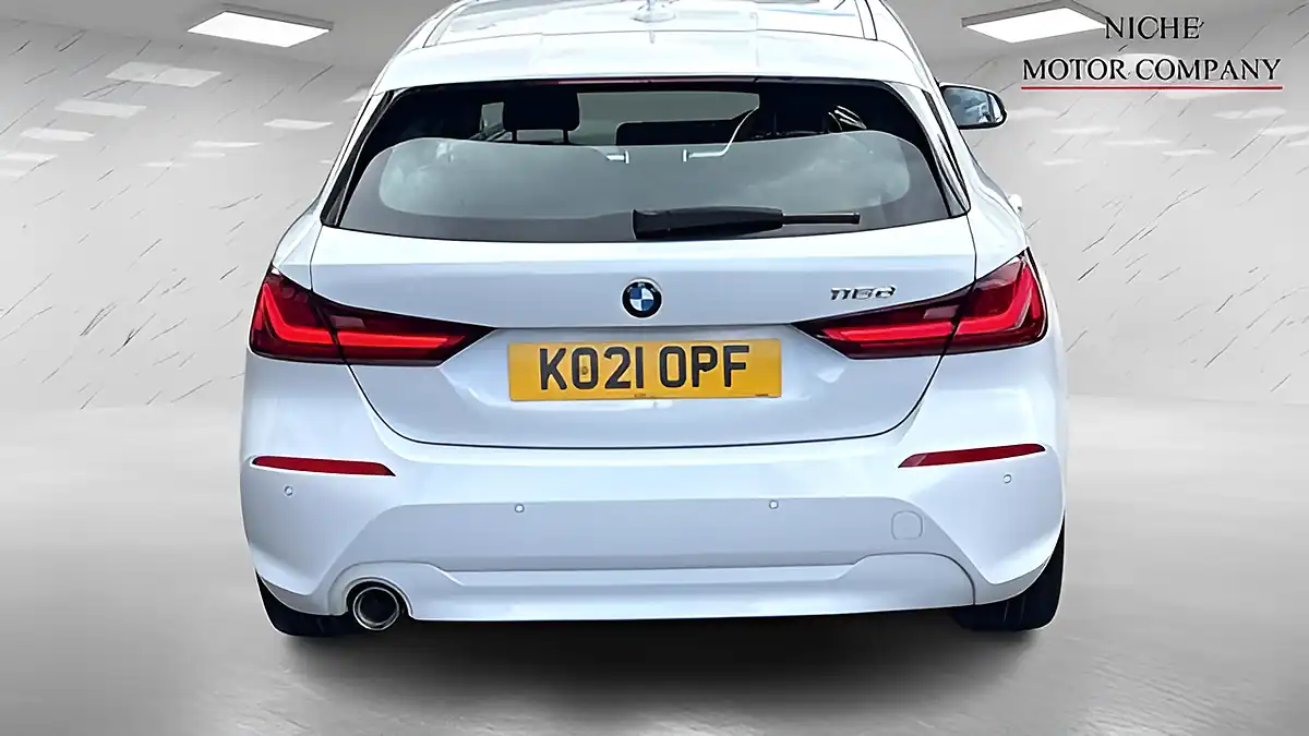Used 2021 BMW 1 Series Se (lcp) White - Interior and Exterior details 7