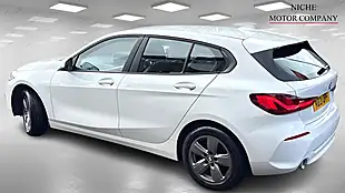 Used 2021 BMW 1 Series Se (lcp) White - Interior and Exterior details 8