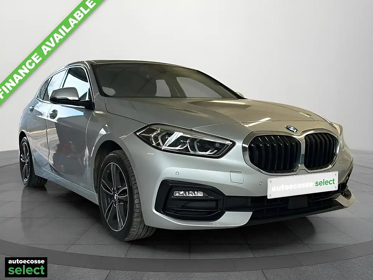 Used 2021 BMW 1 Series Sport (lcp) Glacier Silver - Front View