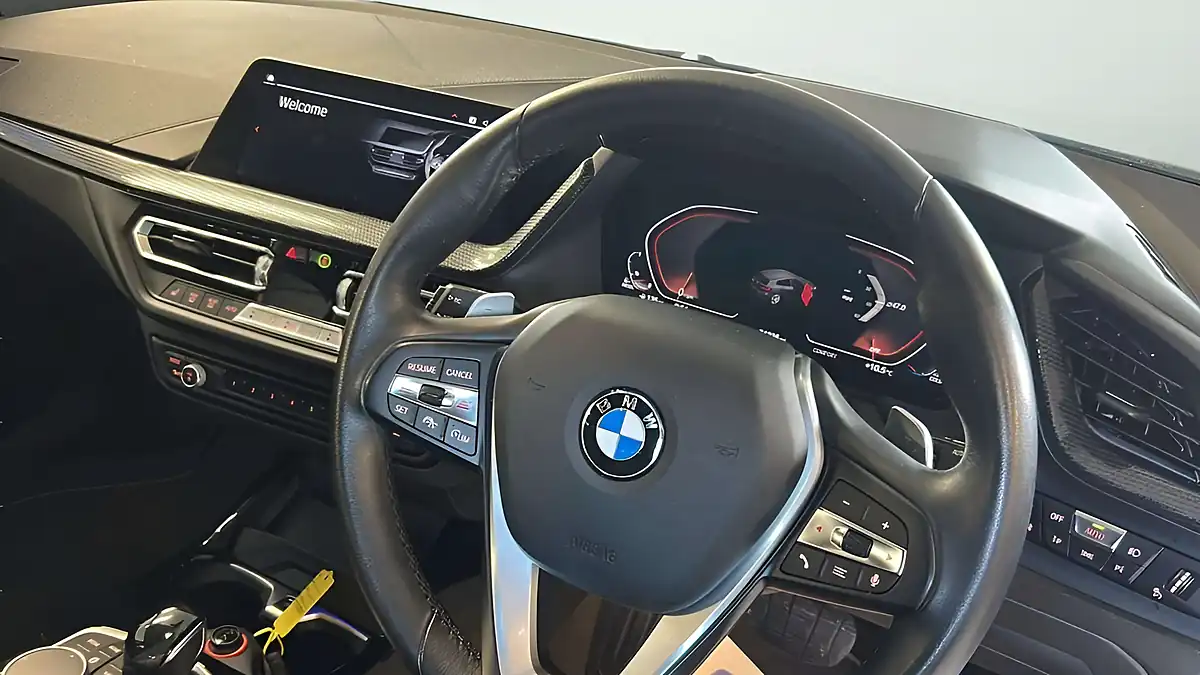 Used 2021 BMW 1 Series Sport (lcp) Glacier Silver - Interior and Exterior details 13
