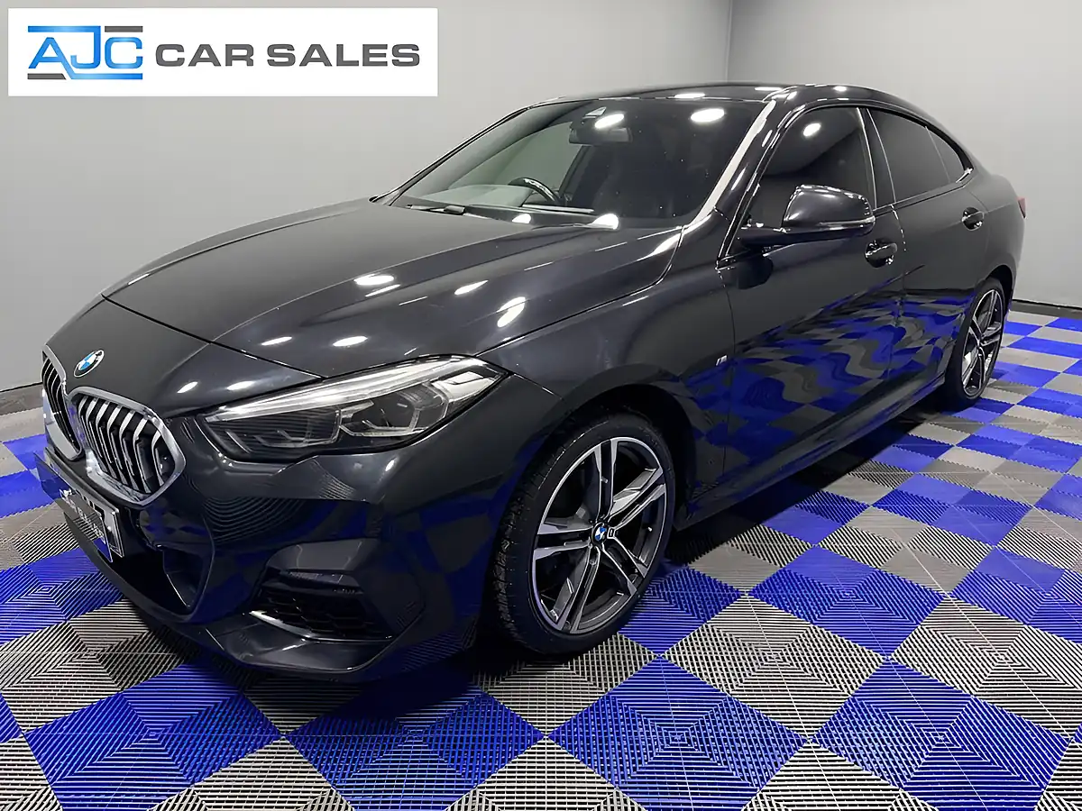 Used 2021 BMW 2 Series Gran Coupe M Sport Black Sapphire - Front View