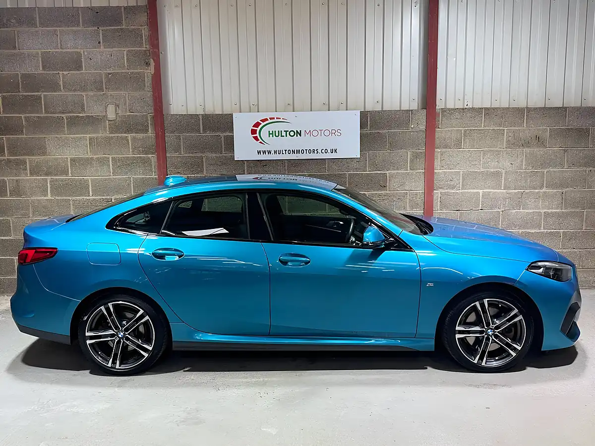 Used 2021 BMW 2 Series Gran Coupe M Sport Blue - Interior and Exterior details 5