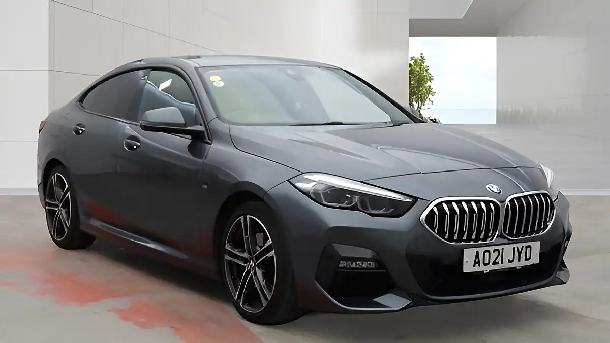 Used 2021 BMW 2 Series Gran Coupe M Sport Grey - Front View