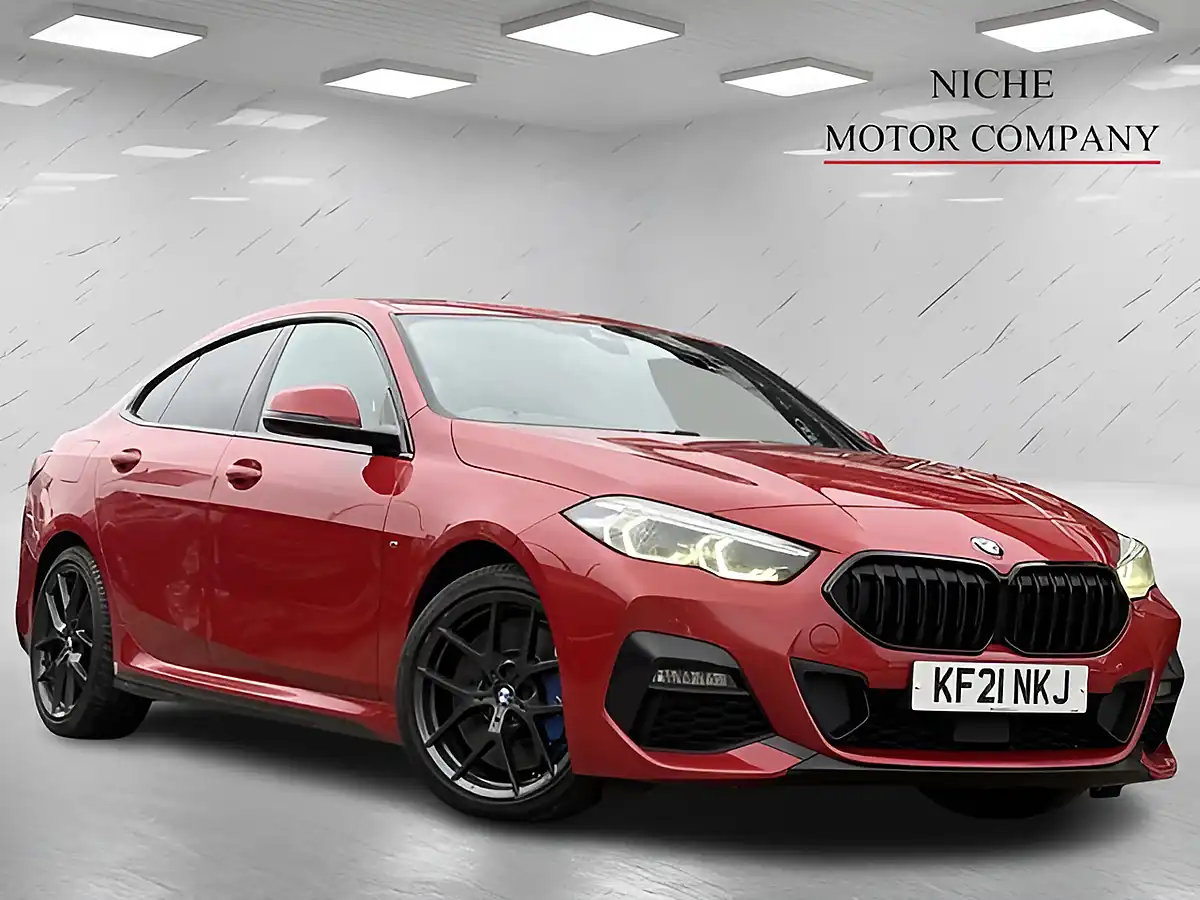 Used 2021 BMW 2 Series Gran Coupe M Sport Red - Front View