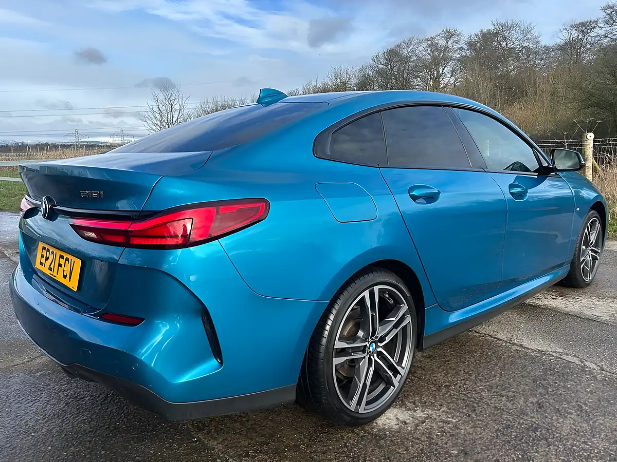 Used 2021 BMW 2 Series Gran Coupe M Sport Snapper Rocks Blue - Interior and Exterior details 3