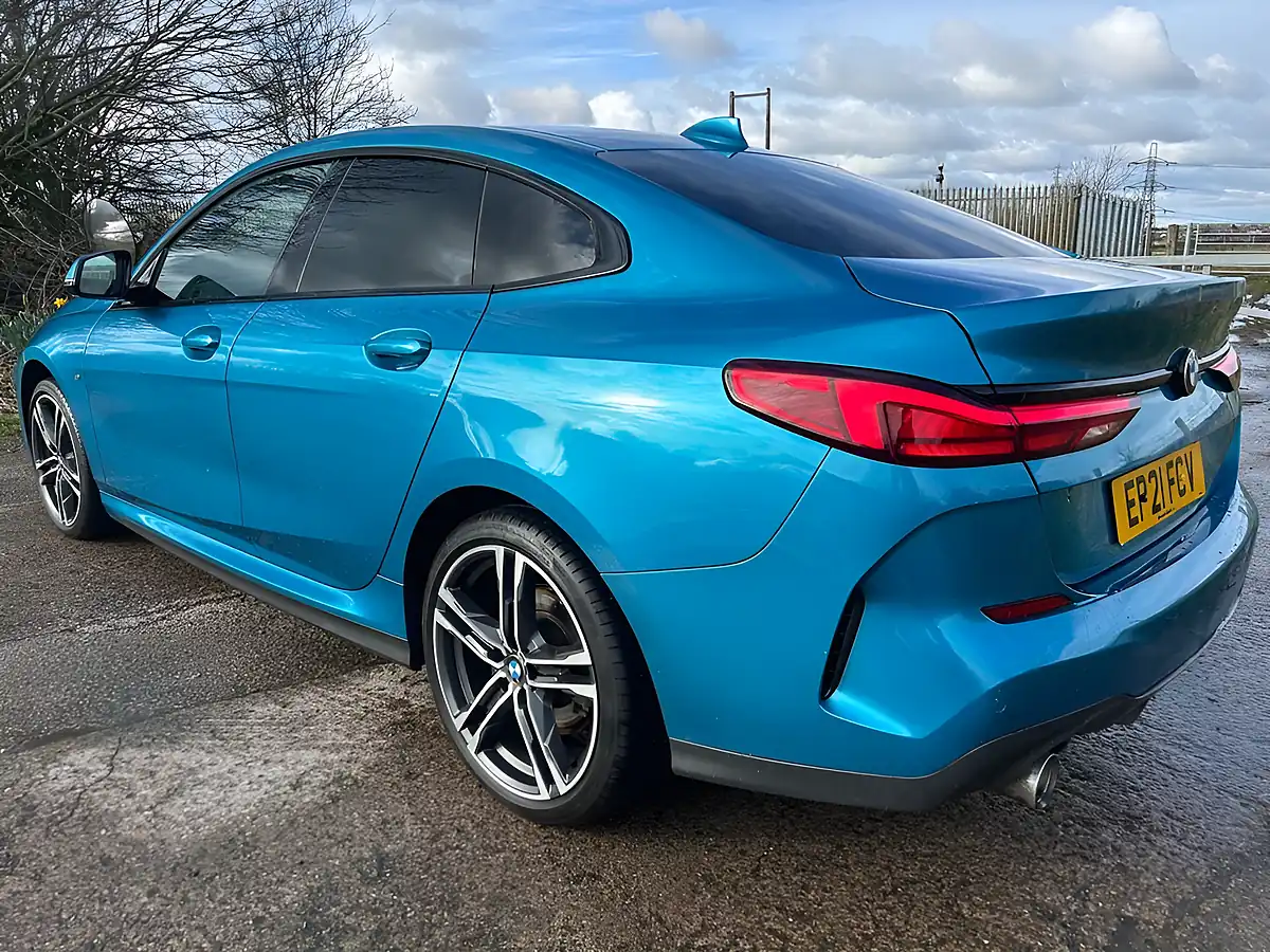 Used 2021 BMW 2 Series Gran Coupe M Sport Snapper Rocks Blue - Interior and Exterior details 6