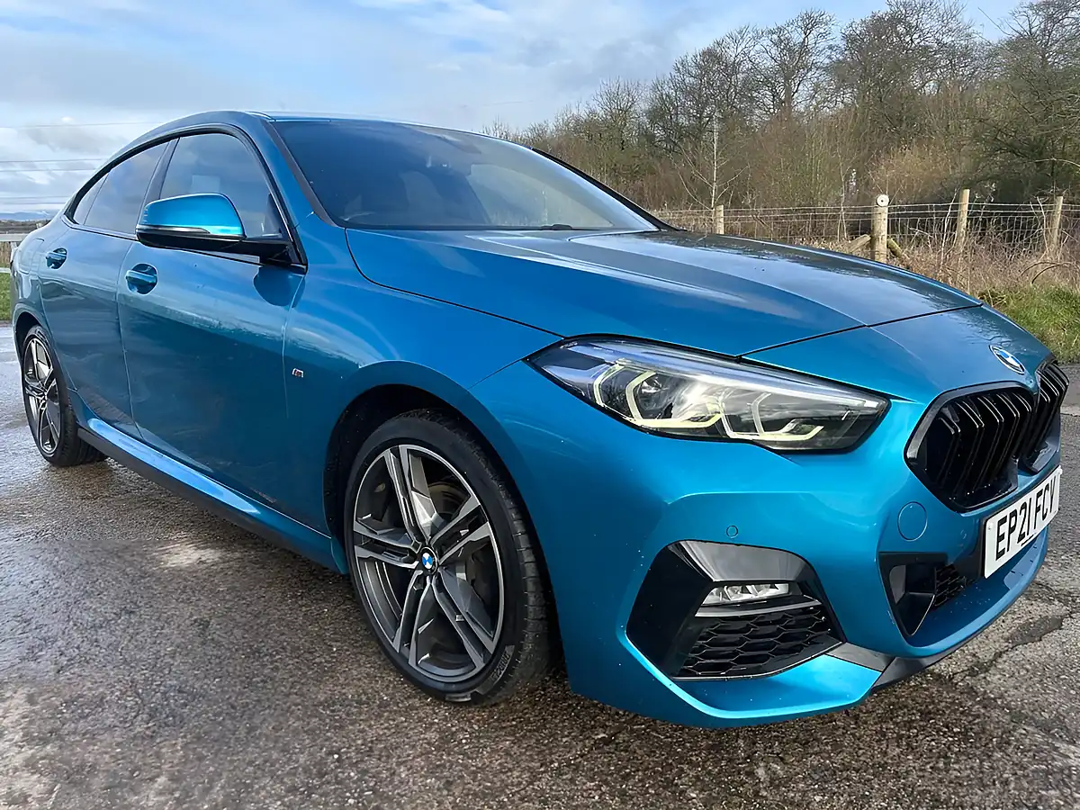 Used 2021 BMW 2 Series Gran Coupe M Sport Snapper Rocks Blue - Interior and Exterior details 8