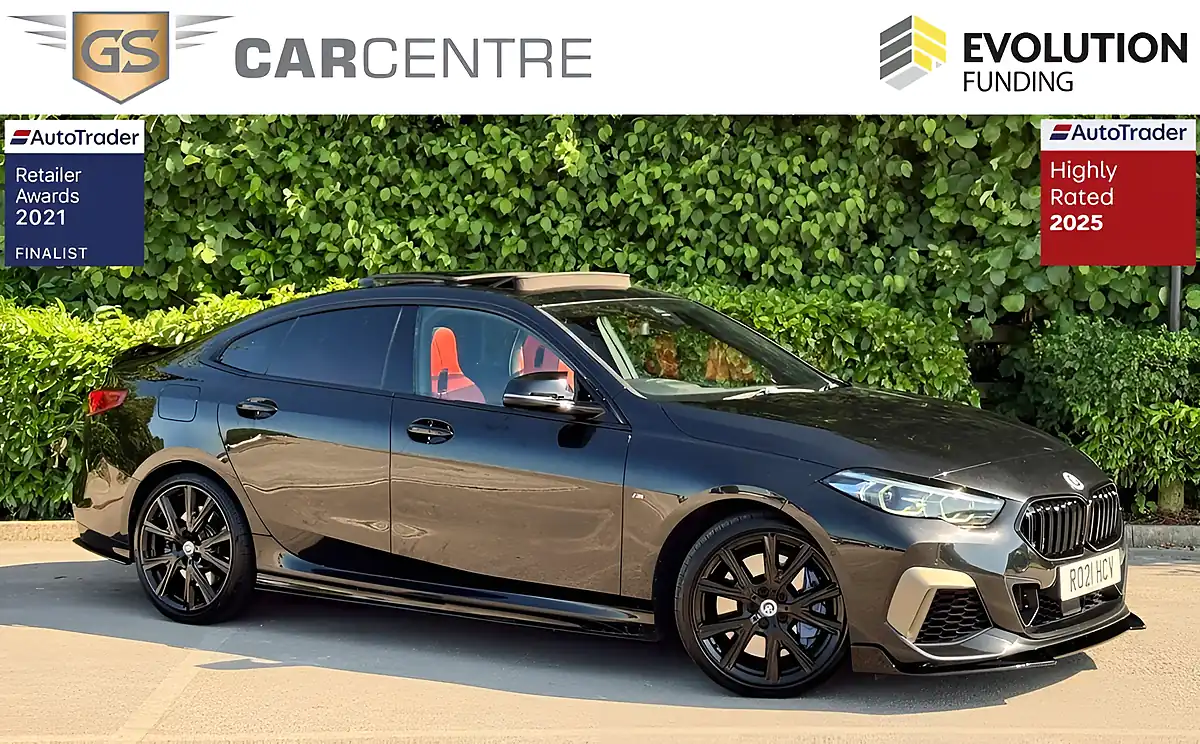 Used 2021 BMW 2 Series Gran Coupe M235i Pro Pack Black - Front View