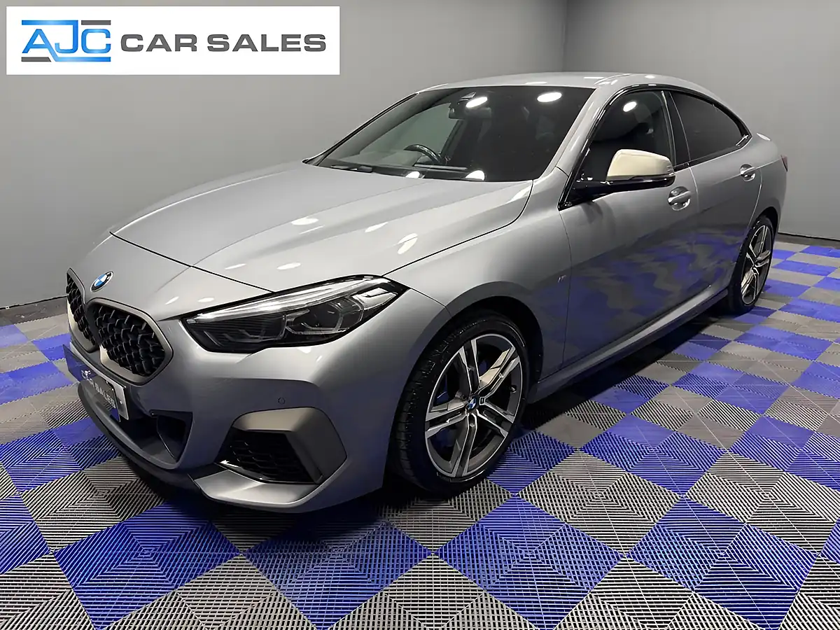 Used 2021 BMW 2 Series Gran Coupe M235i Skyscraper Grey - Front View