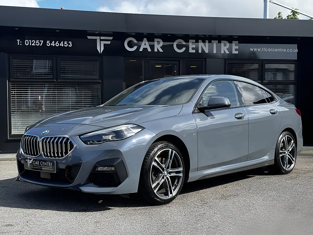 Used 2021 BMW 2 Series M Sport Gran Coupe Storm Bay Grey - Front View