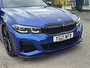 Used 2021 BMW 3 Series M Performance Portimao Blue Metallic - Interior and Exterior details 14