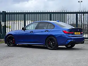 Used 2021 BMW 3 Series M Performance Portimao Blue Metallic - Interior and Exterior details 2