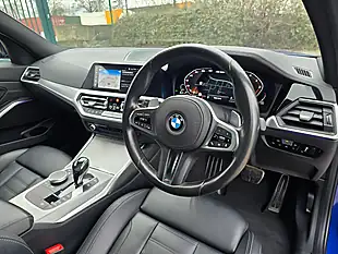 Used 2021 BMW 3 Series M Performance Portimao Blue Metallic - Interior and Exterior details 5