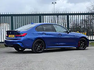 Used 2021 BMW 3 Series M Performance Portimao Blue Metallic - Interior and Exterior details 8