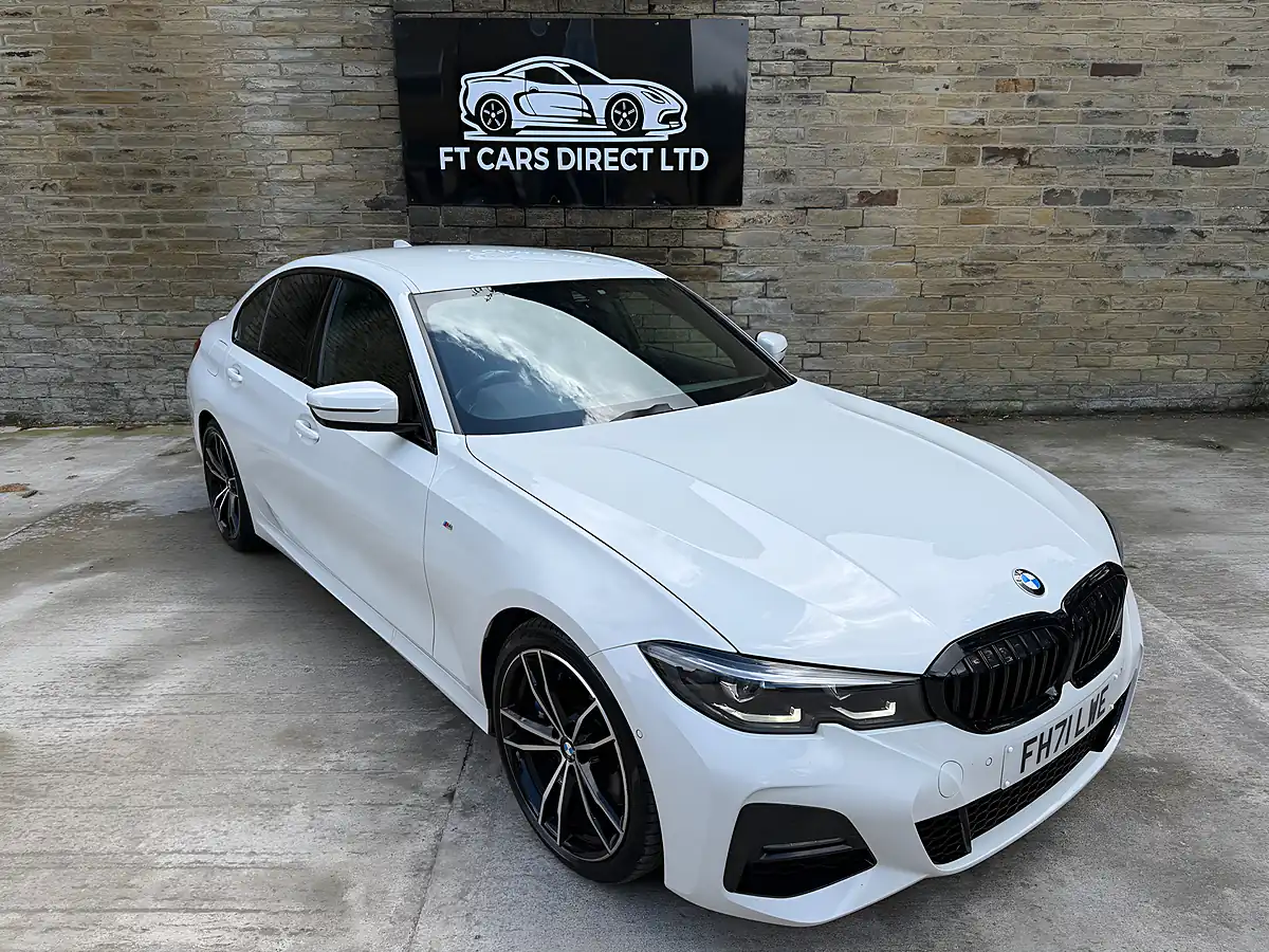 Used 2021 BMW 3 Series M Sport Alpine White - Interior and Exterior details 4
