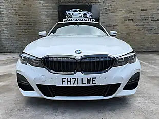 Used 2021 BMW 3 Series M Sport Alpine White - Interior and Exterior details 6