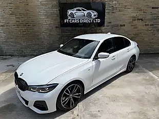Used 2021 BMW 3 Series M Sport Alpine White - Interior and Exterior details 9