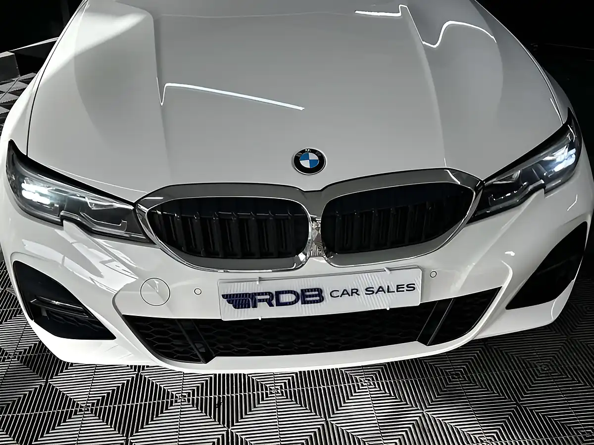 Used 2021 BMW 3 Series M Sport Alpine White - Interior and Exterior details 7