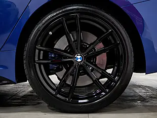 Used 2021 BMW 3 Series M Sport Blue - Interior and Exterior details 10